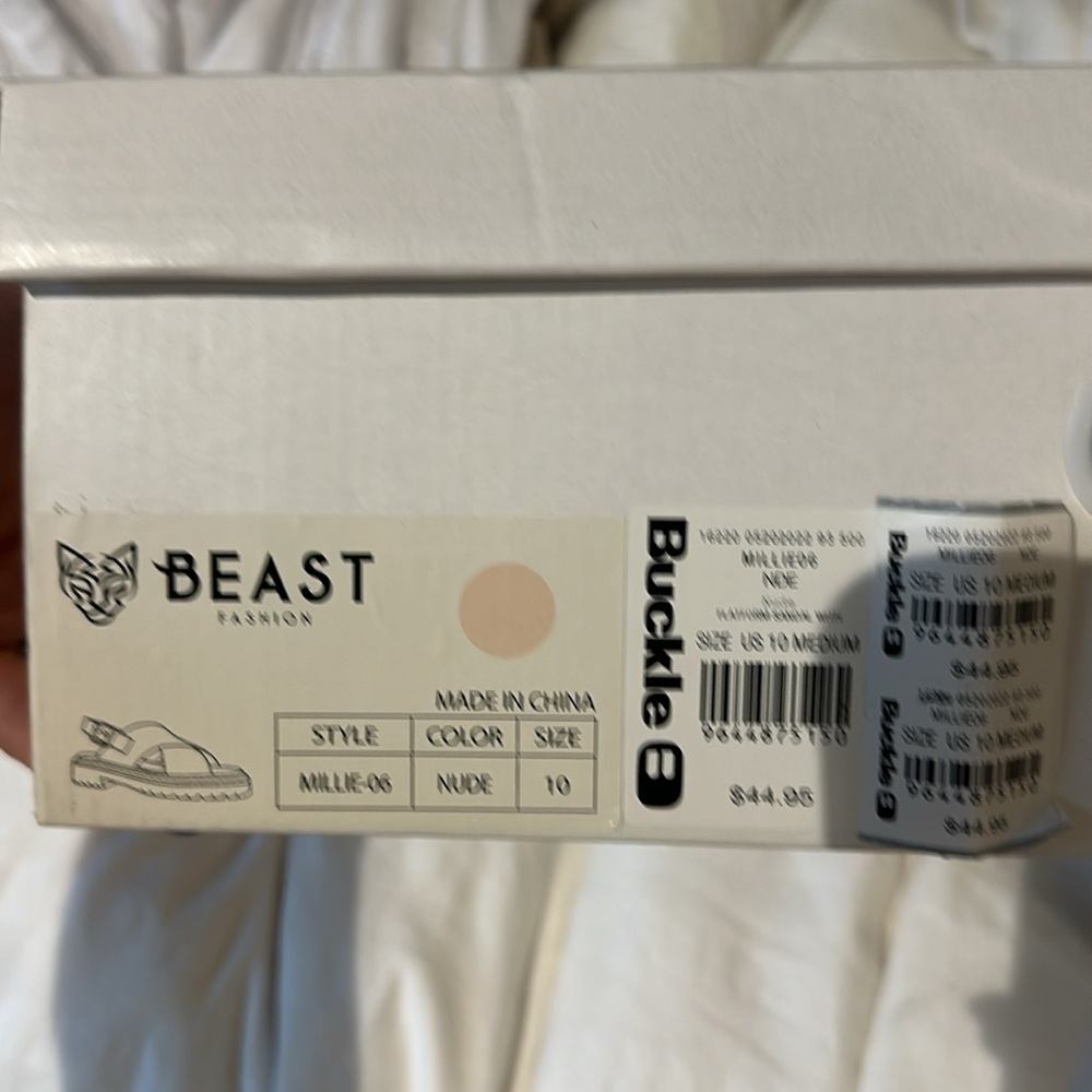 BEAST Sandals BRAND NEW - Picture 6 of 6